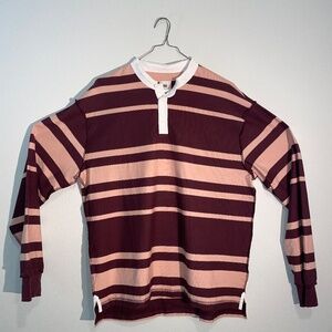 BDG striped Rugby longsleeve Large